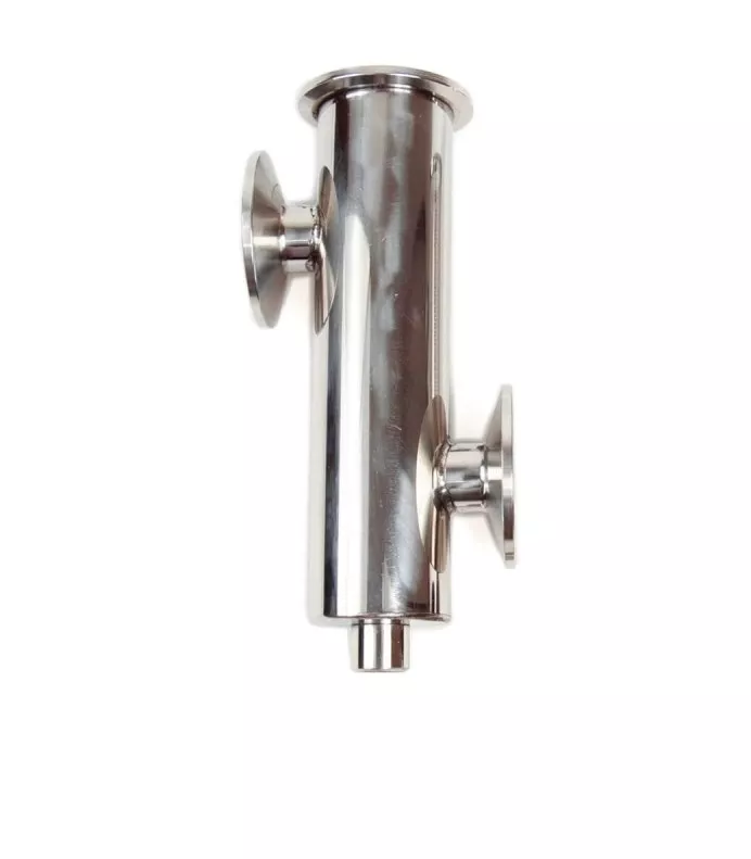 Джин корзина l-образная (боковые DN1,5, верхний DN2, нижний-резьба 1/2"), длина 19 см