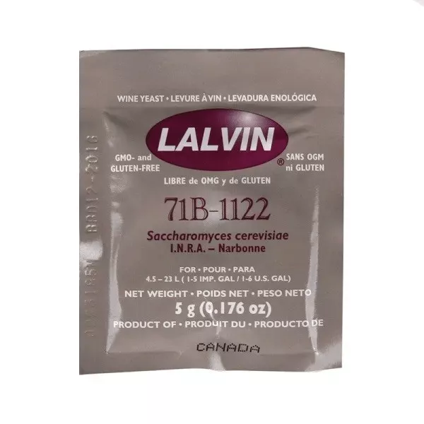 Дрожжи Lalvin 71B 5 гр