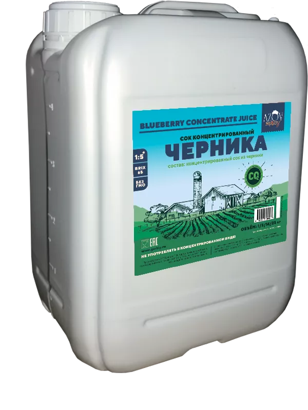 Концентрированный сок Черники (1 кг)