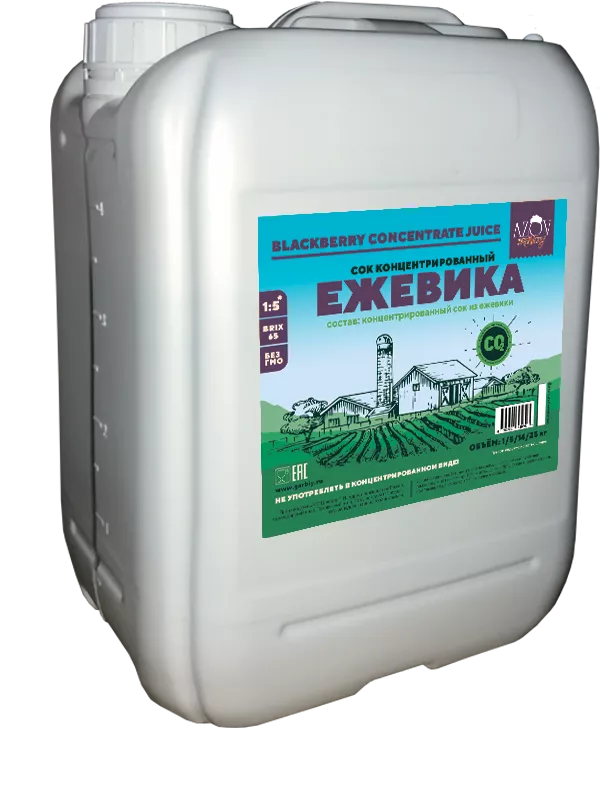 Концентрированный сок Ежевики (1кг)