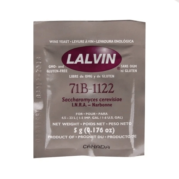 Дрожжи Lalvin 71B 5 гр