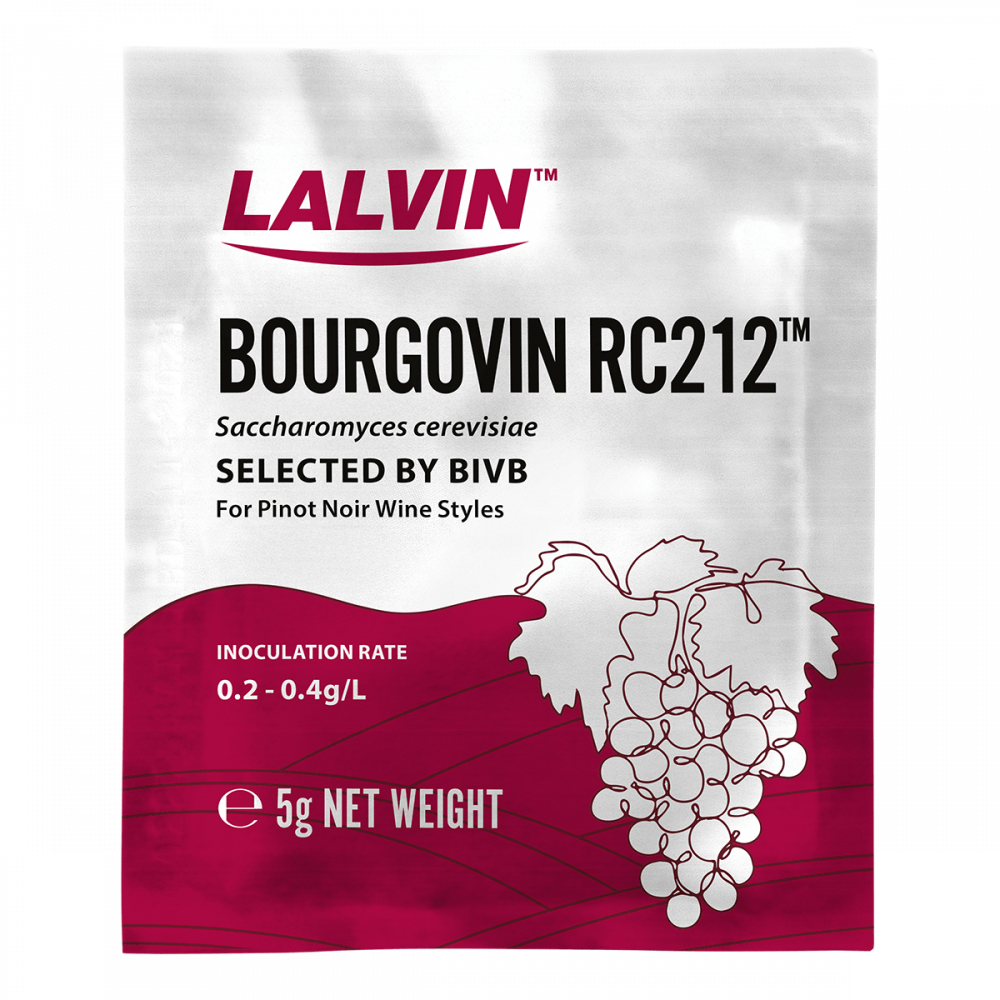 Дрожжи Lalvin Bourgovin RC212 5 гр